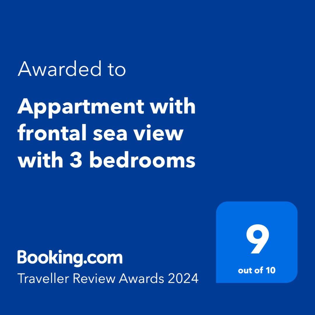 Appartment With Frontal Sea View With 3 Bedrooms 코크시데 외부 사진